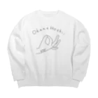 やんのOkane Hoshii Big Crew Neck Sweatshirt