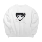 はなめの私信 Big Crew Neck Sweatshirt