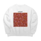 ソーメンズのスライスサラミ Big Crew Neck Sweatshirt