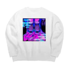 ふぁんし〜倶楽部の掃除屋Girl Big Crew Neck Sweatshirt