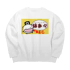 ダイナマイト87ねこ大商会のドライブレコーダー録画中なねこです Big Crew Neck Sweatshirt