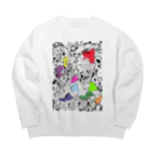 F.W.W.のRouge #4 Big Crew Neck Sweatshirt