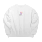 TeiのTeiくん！おやすみ！ Big Crew Neck Sweatshirt