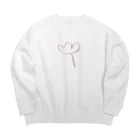 Vinca Storeのおはな Big Crew Neck Sweatshirt