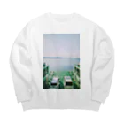 ちょふのさぁ旅へでよう Big Crew Neck Sweatshirt