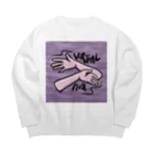 Aesthetic Clubのバーチャルハグ Big Crew Neck Sweatshirt