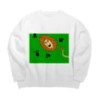 NAOTO117のアニマルズ Big Crew Neck Sweatshirt