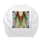 egg Artworks & the cocaine's pixの垂Re:滝 Big Crew Neck Sweatshirt