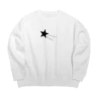 高井麻奈由Official shopのshooting star Big Crew Neck Sweatshirt