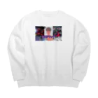 keiの違法ドラッグ Big Crew Neck Sweatshirt