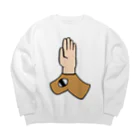 あらゐけいいちのトナカイ Big Crew Neck Sweatshirt