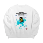 UNIREBORN WORKS ORIGINAL DESGIN SHOPのIT'S NOT ANOTHER PERSON ANYMORE! Big Crew Neck Sweatshirt