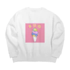 UWUMAのHUGME Big Crew Neck Sweatshirt