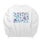 Coffret à bijouxの宇宙フラワーシリーズ Big Crew Neck Sweatshirt