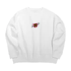 やきにくの美味 Big Crew Neck Sweatshirt