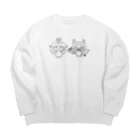 えりなのおみせのてんしとあくま Big Crew Neck Sweatshirt