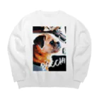 長与 千種 Chigusa Nagayoの長与ぼっち！強い子シリーズ！ Big Crew Neck Sweatshirt