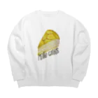 スロータイプ書店 Slowtype Booksのmille crepes ミルクレープ 075 Big Crew Neck Sweatshirt