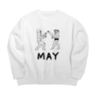 ヘロシナキャメラ売り場の5月 Big Crew Neck Sweatshirt