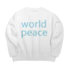 アメリカンベース の世界平和 Big Crew Neck Sweatshirt