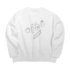 さくら まい*のぐるっパ Big Crew Neck Sweatshirt