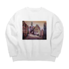 𝘽𝙚𝙦𝙪𝙚𝙖𝙩𝙝 𝘼𝙧𝙩𝙨 [ビクイースアーツ]のYOSHIKO MIYAHARA 「ローテンブルク」 Big Crew Neck Sweatshirt