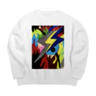 semのFIRE Big Crew Neck Sweatshirt