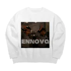 cafebar&guesthouse ennovaのダンシングキッズ Big Crew Neck Sweatshirt