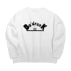 Ba'drunkのBa'drunk newブランドロゴシリーズ Big Crew Neck Sweatshirt