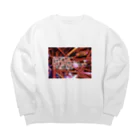 秋代の家出 Big Crew Neck Sweatshirt