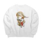 Rock catのメガネCAT Big Crew Neck Sweatshirt