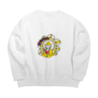 キャラ生み製造機の‪3. 『かんのん様』‬ Big Crew Neck Sweatshirt