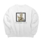 HANDSOMEの鳩_天使2000 Big Crew Neck Sweatshirt