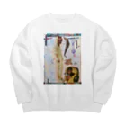 大嶋。のyang. Big Crew Neck Sweatshirt