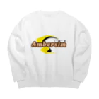 Ambersim(アンバーシム)のAmbersimロゴマーク ビッグシルエットスウェット