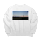 あめちゃんの夕暮れ Big Crew Neck Sweatshirt