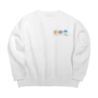 空風屋の気持ち天気 Big Crew Neck Sweatshirt