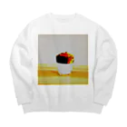 Danke Shoot Coffeeのダルゴナコーヒー Big Crew Neck Sweatshirt