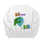 Ryumassの恐竜 EC Technique Big Crew Neck Sweatshirt