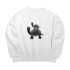 OW STOREのkamefamily Big Crew Neck Sweatshirt