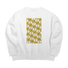 気ままに創作　よろず堂のサーヴィエ行進曲　イエロー Big Crew Neck Sweatshirt