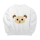 フォーヴァの干支アップ-未-animal up-アニマルアップ- Big Crew Neck Sweatshirt