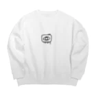 JENNIEBLPNのカメラくん Big Crew Neck Sweatshirt