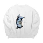 ぱんださん家の世界で1番可愛いお犬様 Big Crew Neck Sweatshirt