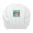 かまぼこのぼくだけみてろよ Big Crew Neck Sweatshirt