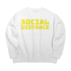 psssonのsocail distance Big Crew Neck Sweatshirt