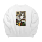 ARATAの【LIEN】 Big Crew Neck Sweatshirt