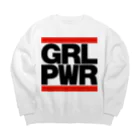 shoppのGRLPWR Big Crew Neck Sweatshirt