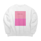 いりたに商会のぜーんぶ切っちゃってんだもん Big Crew Neck Sweatshirt