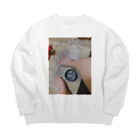 ﾁﾞｨ🅾️溜のこの世の終わり Big Crew Neck Sweatshirt